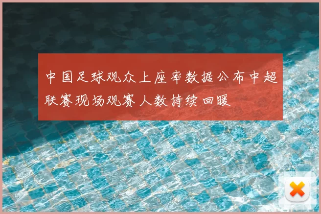 中国足球观众上座率数据公布中超联赛现场观赛人数持续回暖